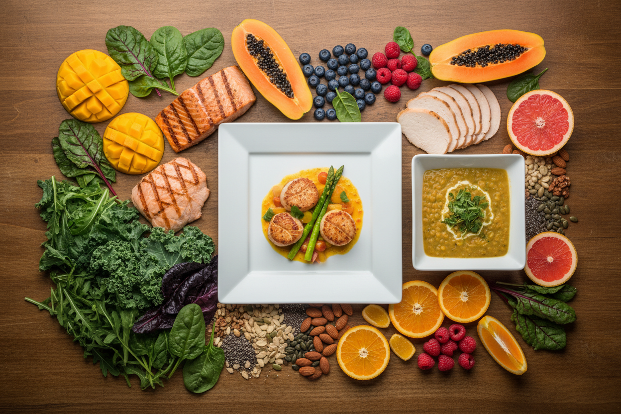 Nutrition Square Plate